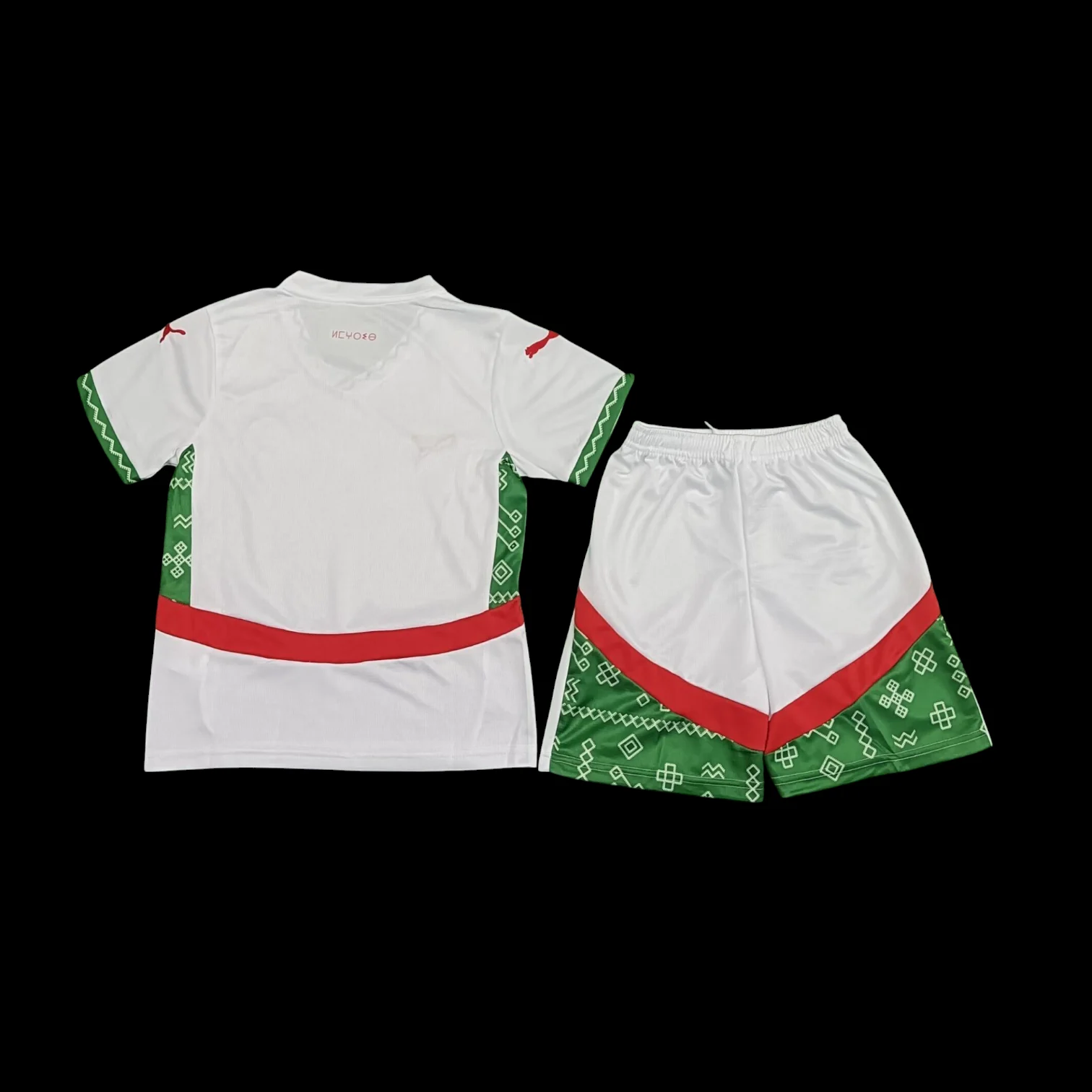 Vue arrière Maroc Maillot Extérieur 2627 – Enfant